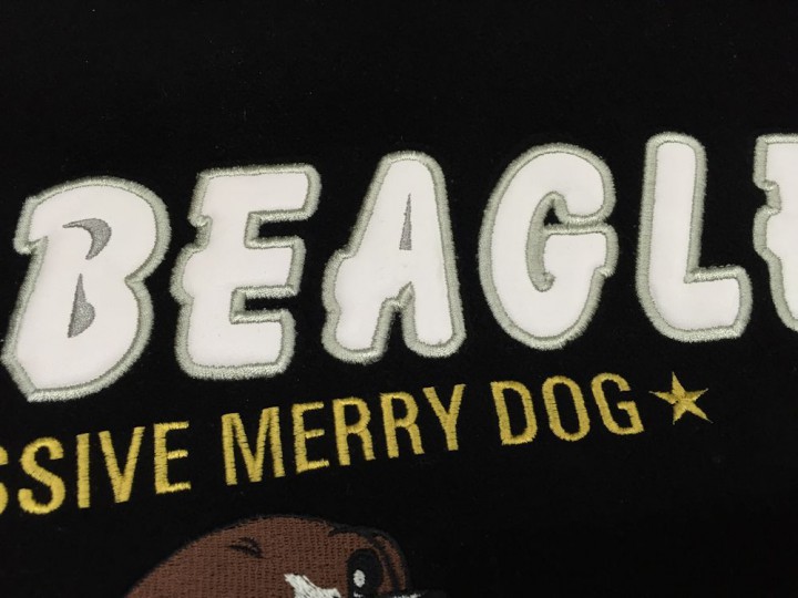 再生文字アップ”BEAGLE”